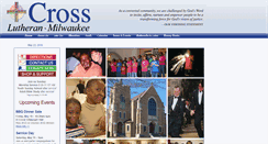Desktop Screenshot of crosslutheranmilwaukee.org